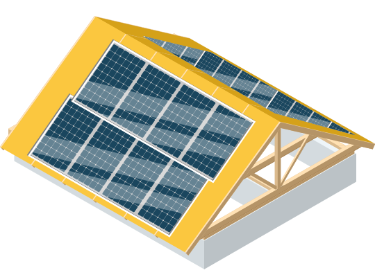 屋根の大きいサイズイメージ